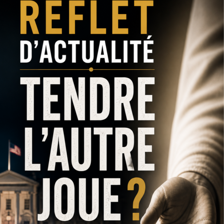 Répondre à la violence autrement | Reflet d’actualité 2026-19